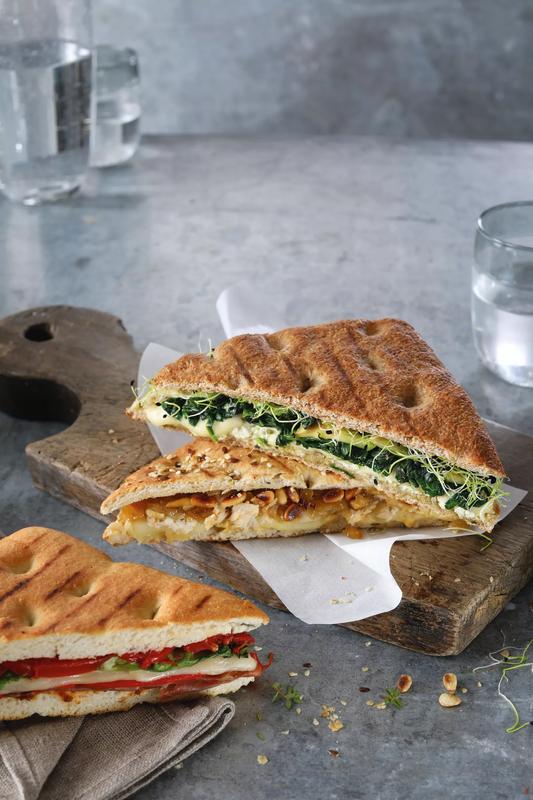 Focaccia toast maxi classic 140g box 2,24kg | Vandemoortele